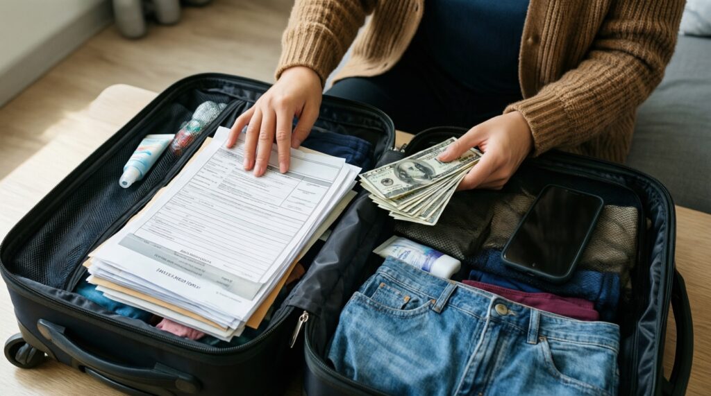 Чек-лист сборов: универсальный список вещей для любого сезона - иллюстрация