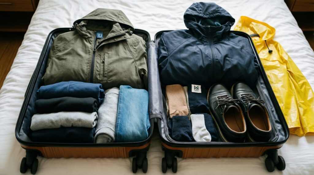 Чек-лист сборов: универсальный список вещей для любого сезона - иллюстрация