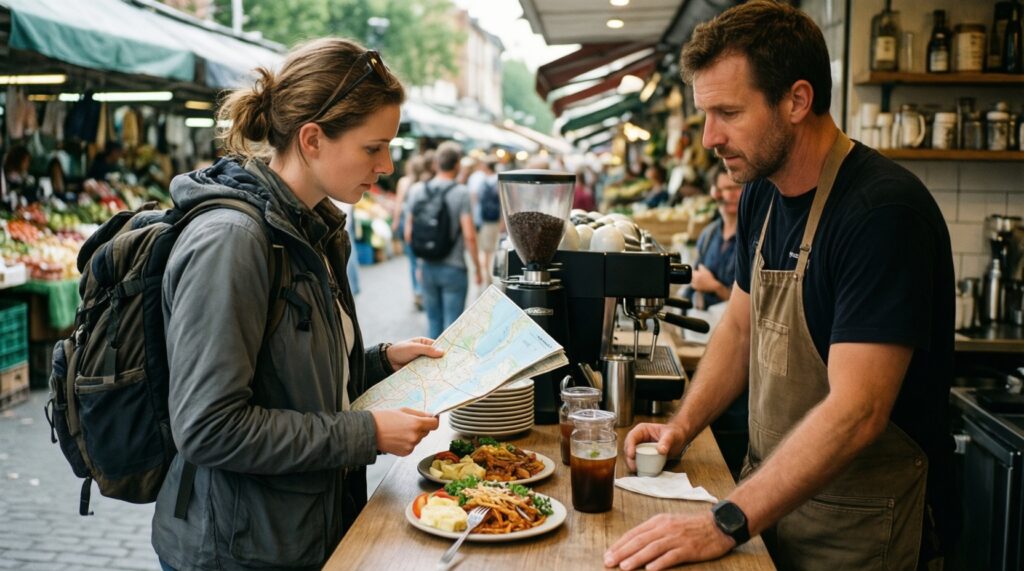Гастрономические путешествия: как искать лучшие локальные места без туристических ловушек - иллюстрация