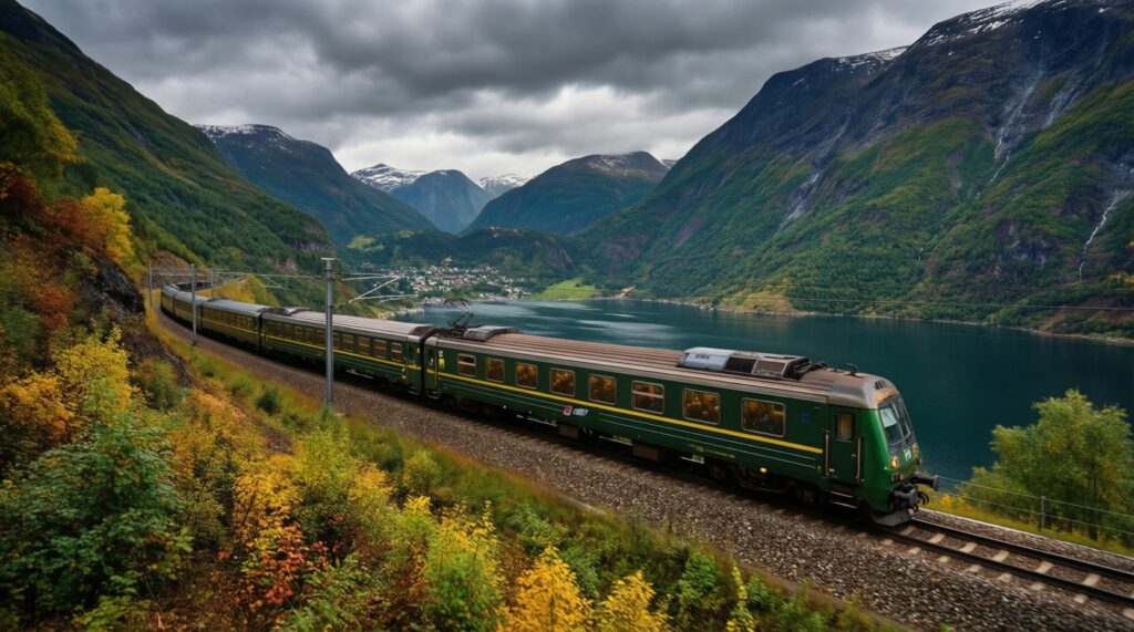 Путешествия на поезде: самые красивые железнодорожные маршруты - иллюстрация