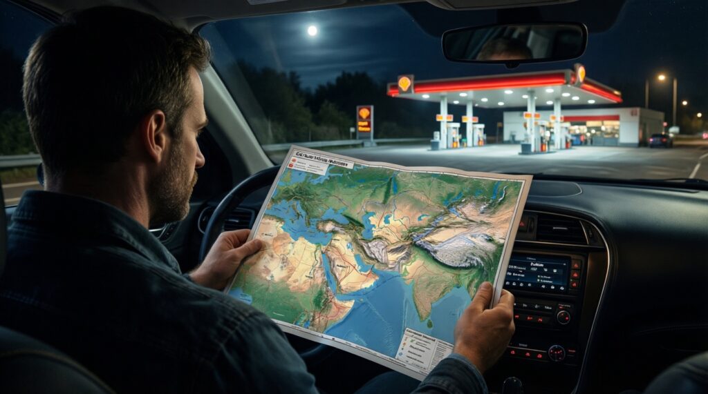 Автопутешествие: как спланировать маршрут, ночёвки и бюджет на бензин - иллюстрация