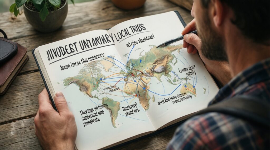 Как путешествовать экологичнее: простые привычки, которые реально работают - иллюстрация