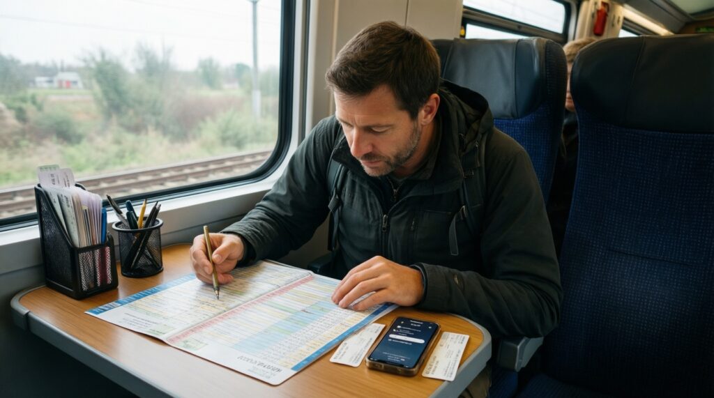 Путешествия на поезде: самые живописные маршруты и советы по билетам - иллюстрация
