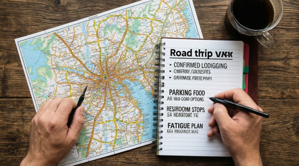 Автопутешествие: как спланировать маршрут, бюджет и остановки - иллюстрация