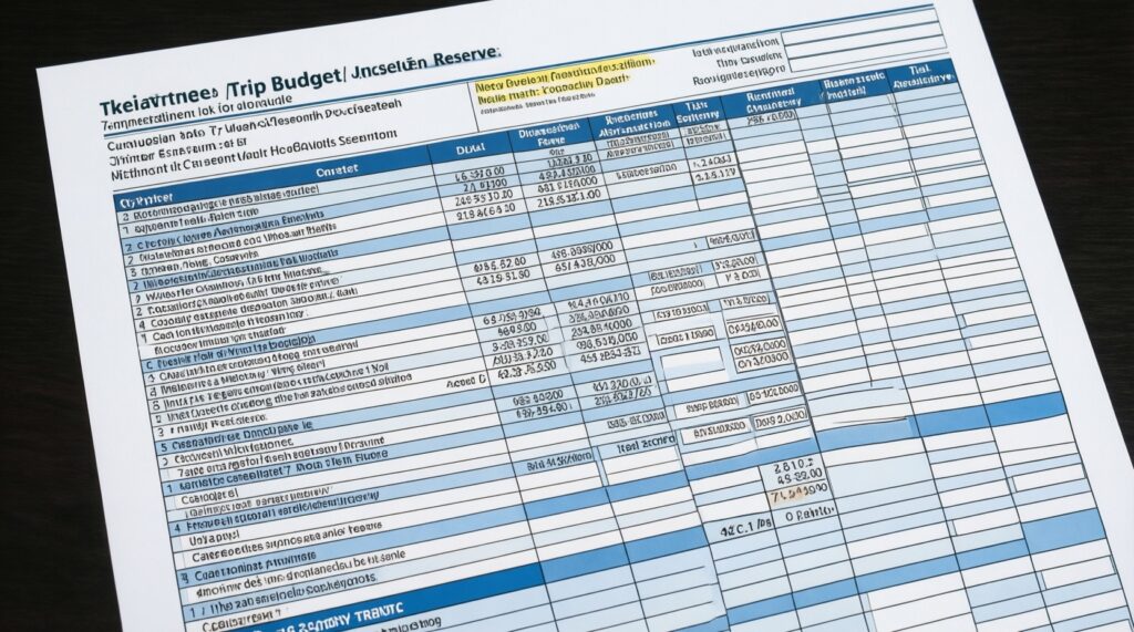 Как планировать бюджет поездки и не выйти за рамки - иллюстрация