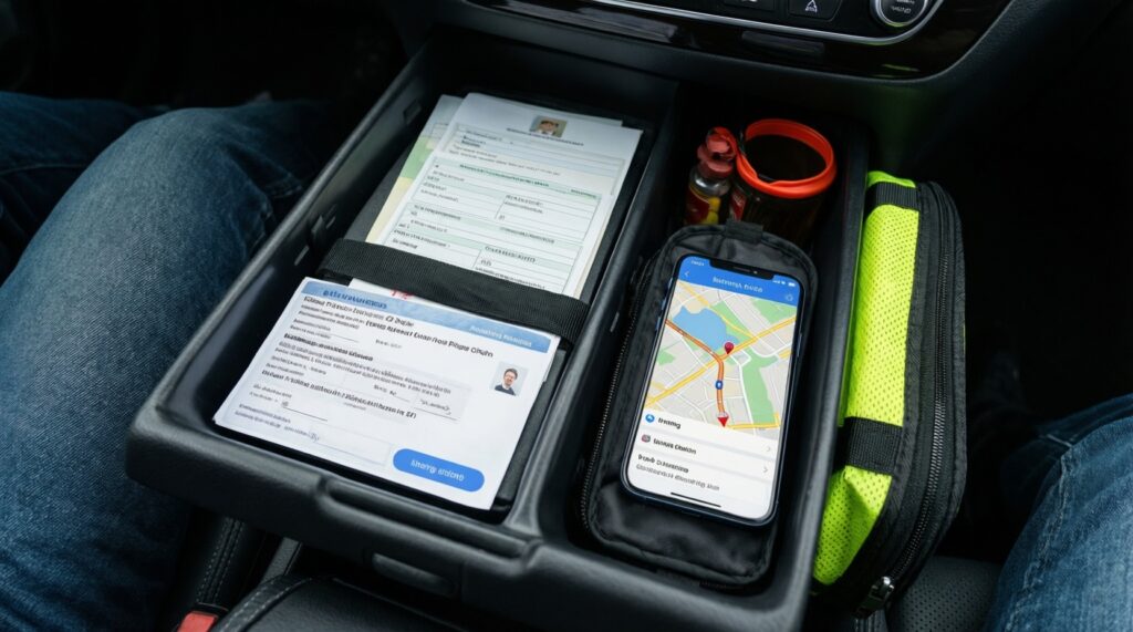 Путешествие на машине: подготовка авто, маршрута и ночёвок - иллюстрация