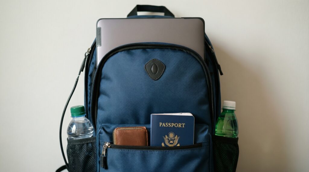 Путешествия с ручной кладью: как уложиться в один рюкзак и ничего не забыть - иллюстрация