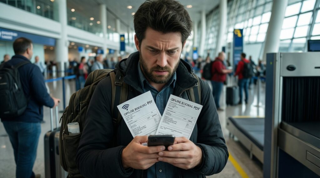 Путешествия без интернета: офлайн-карты, документы и полезные привычки - иллюстрация