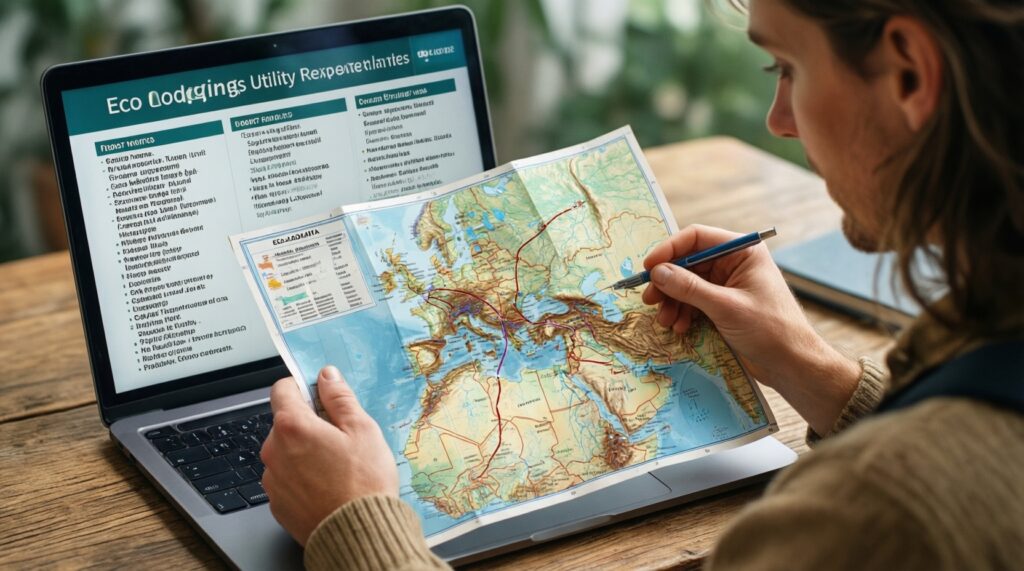 Экологичные путешествия: как уменьшить след и не жертвовать комфортом - иллюстрация