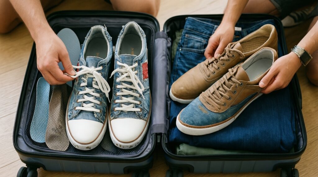 Как собрать капсульный гардероб в ручную кладь на 7-10 дней - иллюстрация